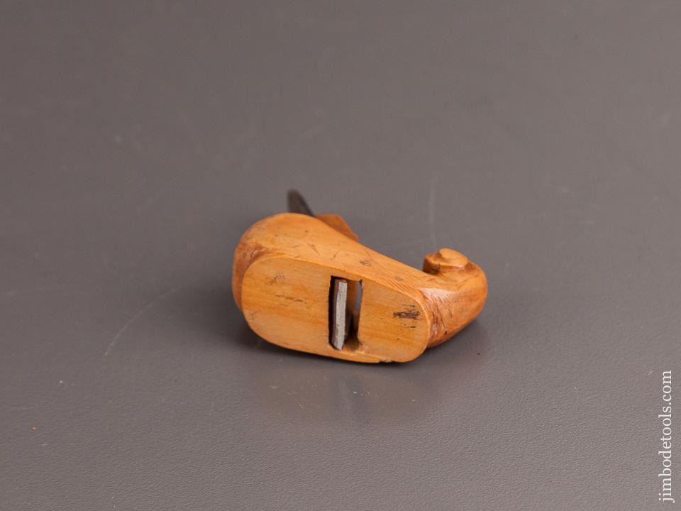 Miniature Dutch Style Violinmaker's Smooth Plane in Boxwood - 82121U