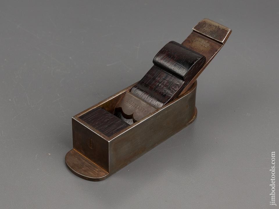 UNBELIEVABLE! Miniature 4 1/4 inch Long HOLTZAPFFEL Miter Plane - 82183U