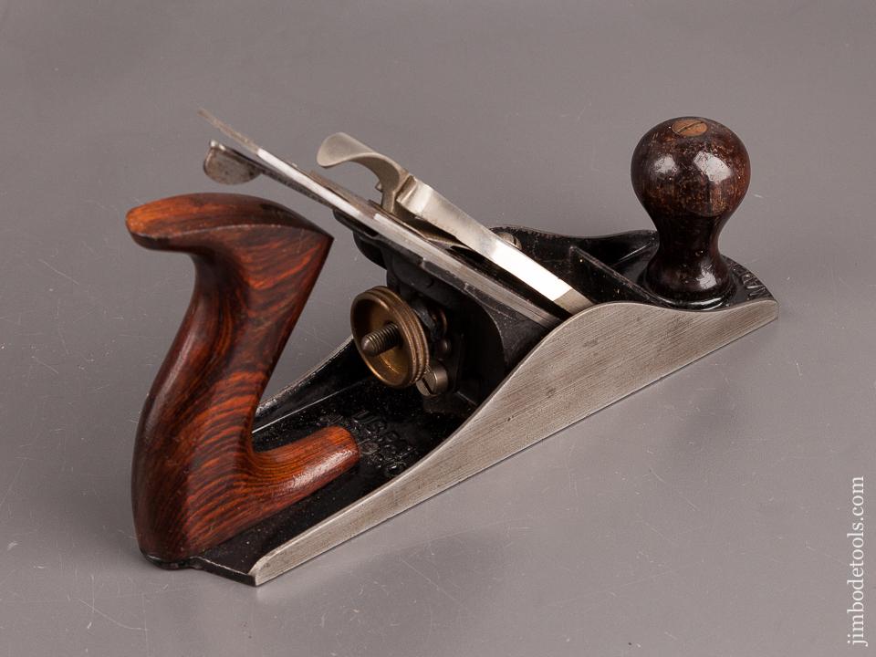 Extra Fine! STANLEY No. 4 Smooth Plane Type 14 circa 1929-30 SWEETHEART with Decal! - 82195