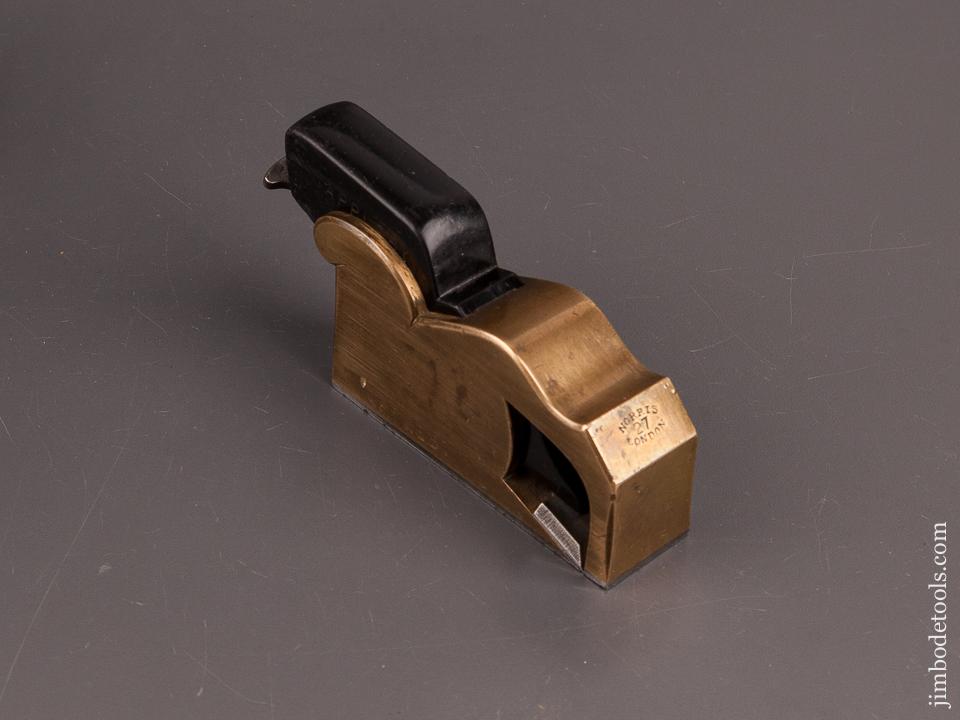 Extra Fine! NORRIS No. 27 Bull Nose Plane with Ebony Wedge and Steel Sole! - 82395U