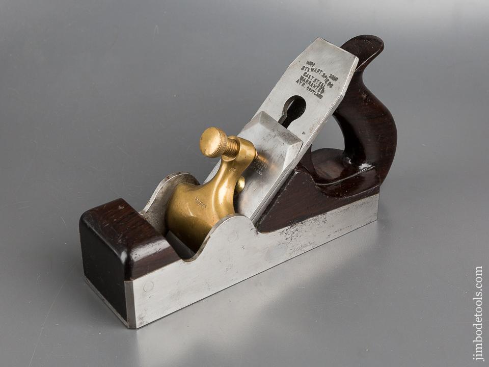 RARE! & Extra Fine "D" Handle SPIERS No. 7 Straight Side Smooth Plane - 82647U