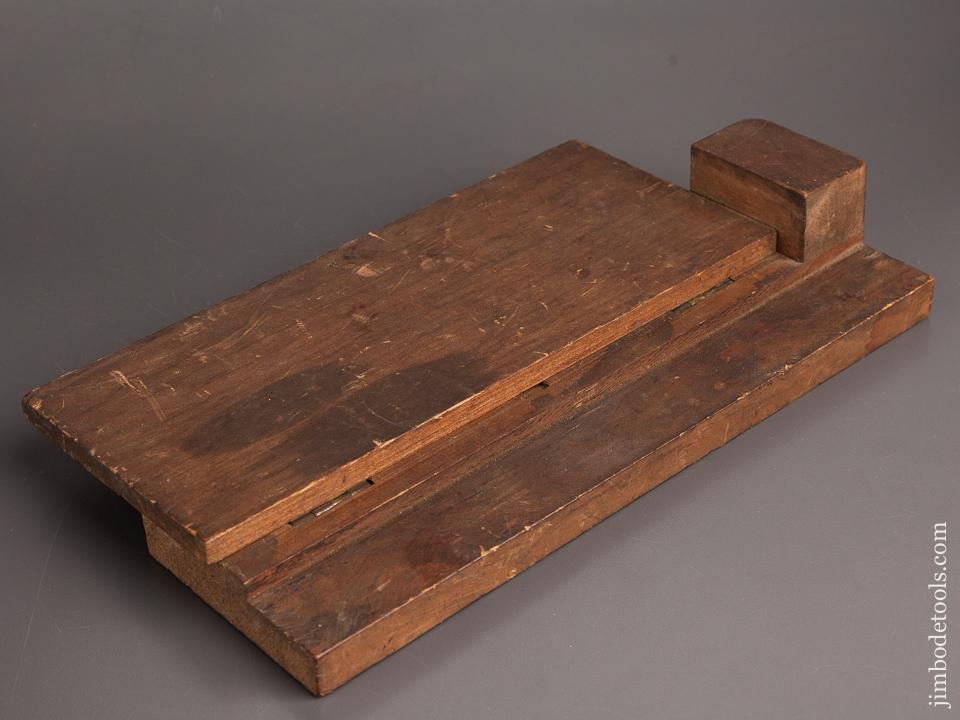 Awesome Early Miniature Shooting Board with Original Label! 82094U