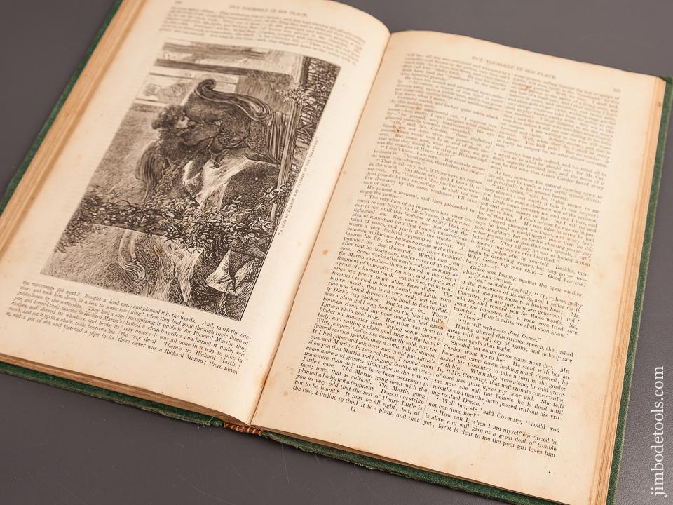 Book: PUT YOURSELF IN HIS PLACE by Charles READE Original 1870 Edition! - 82710