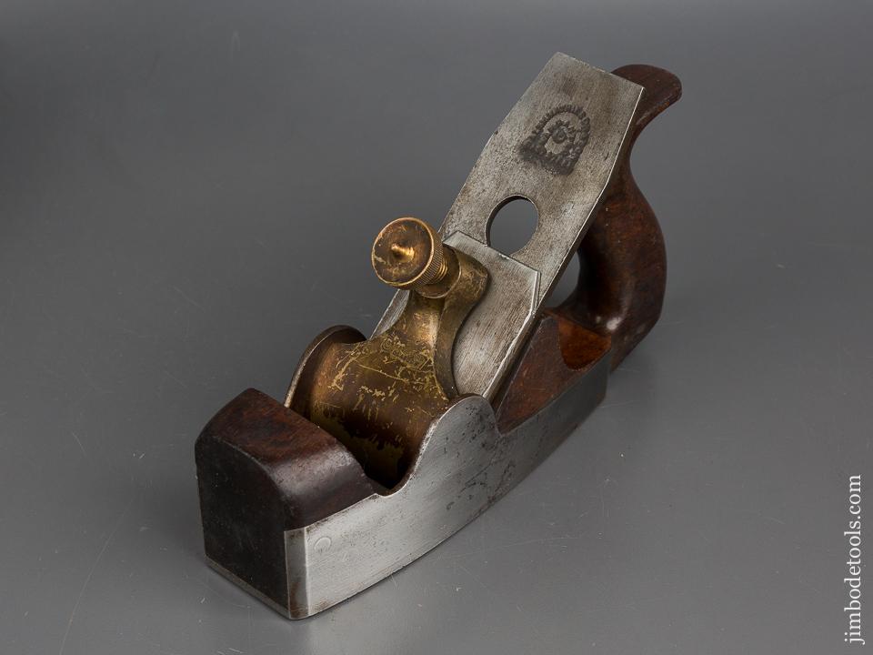 Awesome MATHIESON Round Side Dovetail Steel Smooth Plane with Rosewood Infill - 82717