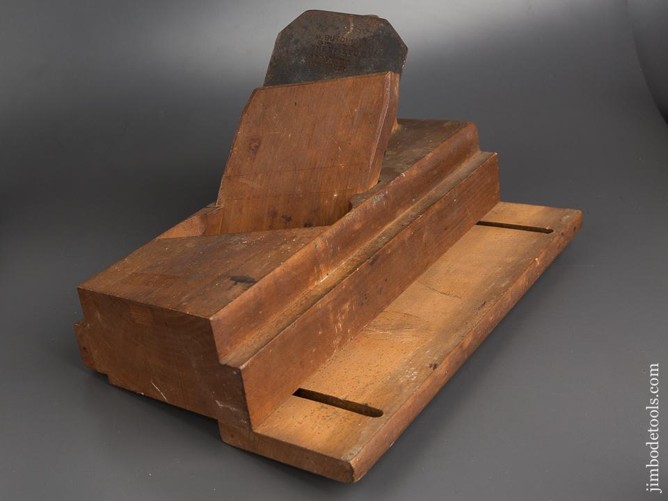 Massive UNUSED! Panel Raiser Plane by J. COLTON PHILADELPHIA, PA circa 1837-60 - 82760