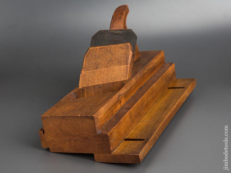 Massive! Panel Raiser Plane by ISRAEL WHITE Philadelphia PA circa 1831-45 CRISP & EXTRA FINE! - 82779