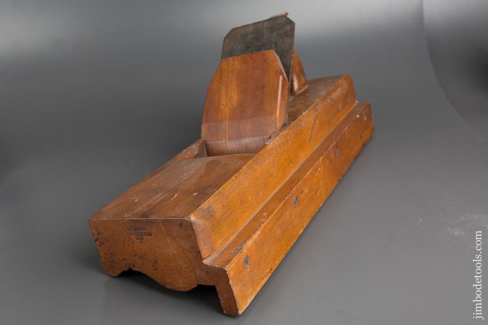 Outstanding! 5 inch Crown Molding Plane Dated 1832 by J. STILES KINGSTON NY - 83167R