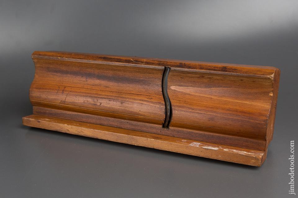 Outstanding! 5 inch Crown Molding Plane Dated 1832 by J. STILES KINGSTON NY - 83167R