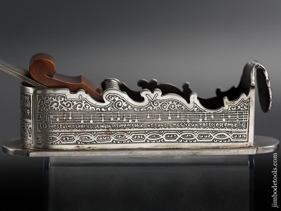 Amazing! Five inch DAVID BROOKSHAW Replica of a Famous 1719 Music Plane - 83274U - AS OF DEC 28
