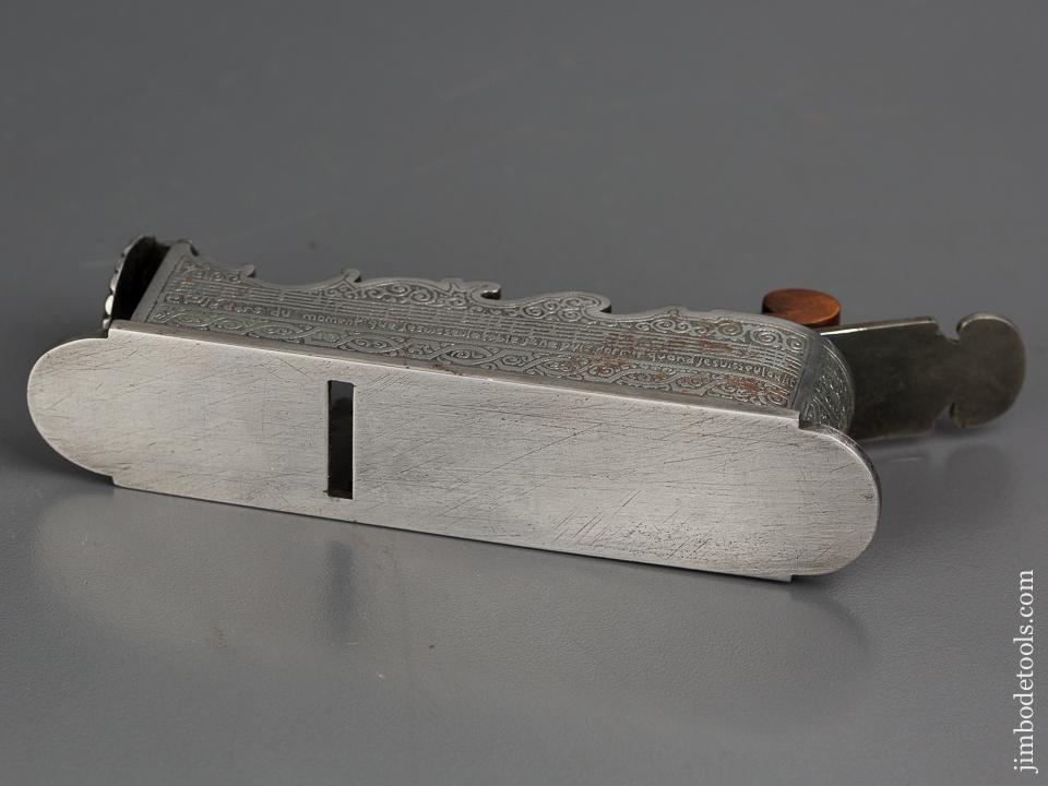 Amazing! Five inch DAVID BROOKSHAW Replica of a Famous 1719 Music Plane - 83274U - AS OF DEC 28