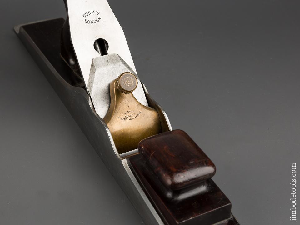 Awesome! NORRIS Pre-War 22 1/2 inch Dovetailed Steel & Rosewood Jointer Plane - 83325U
