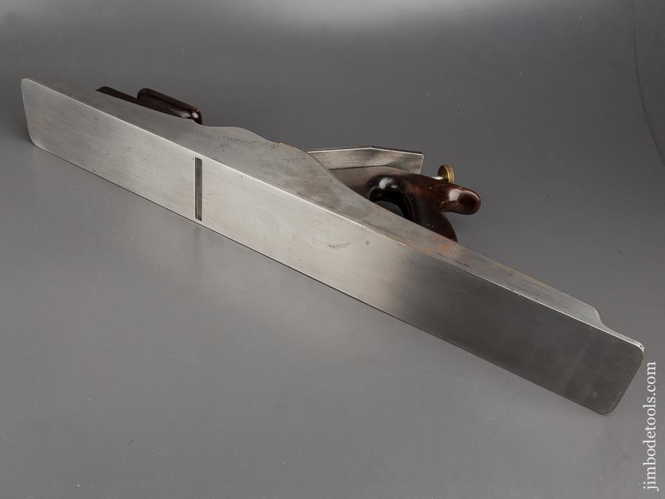 Awesome! NORRIS Pre-War 22 1/2 inch Dovetailed Steel & Rosewood Jointer Plane - 83325U