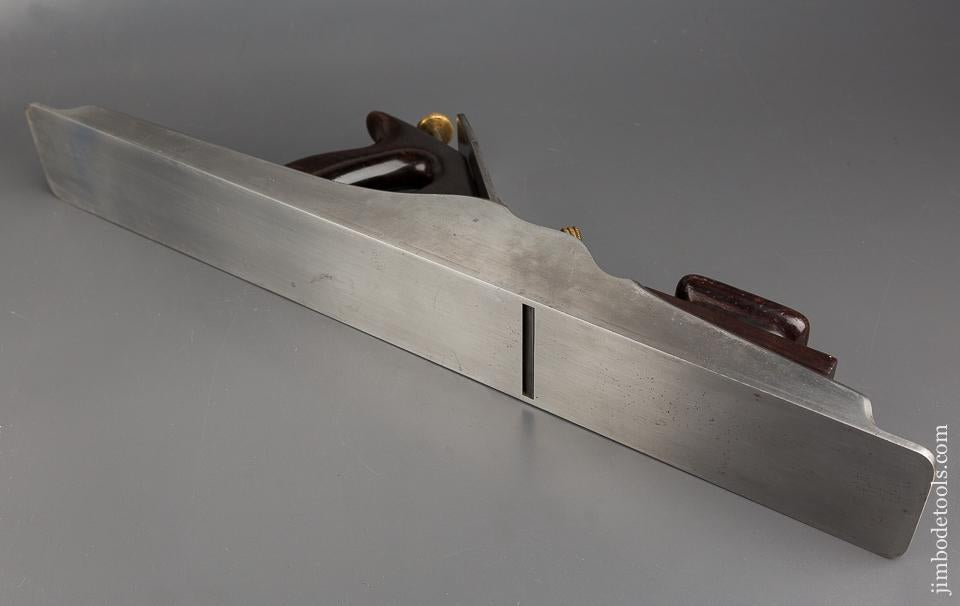 Awesome! NORRIS Pre-War 22 1/2 inch Dovetailed Steel & Rosewood Jointer Plane - 83325U