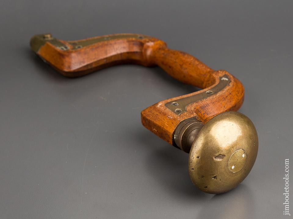 Fine Plated Brace with Brass Head - 833323