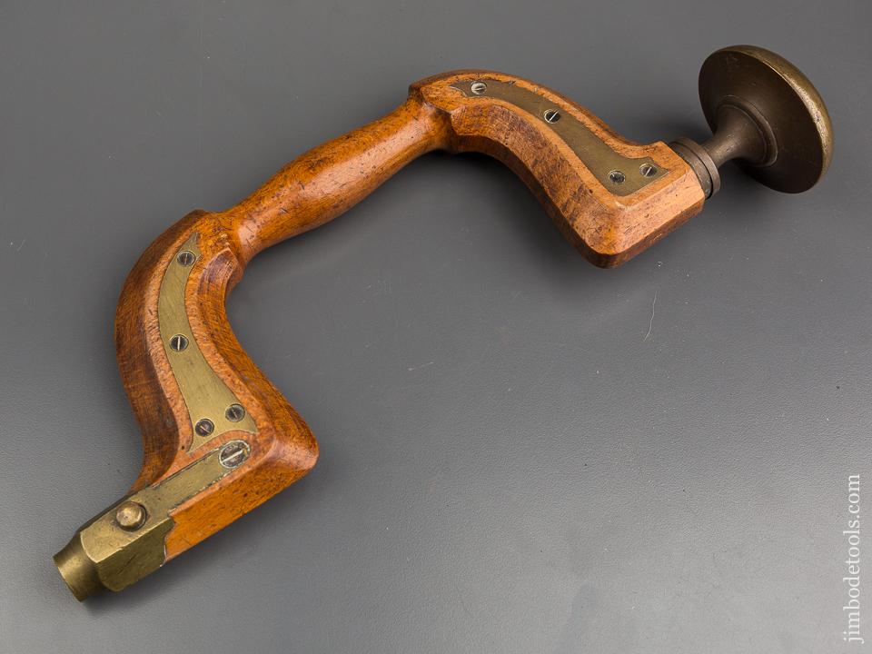 Fine Plated Brace with Brass Head - 833323