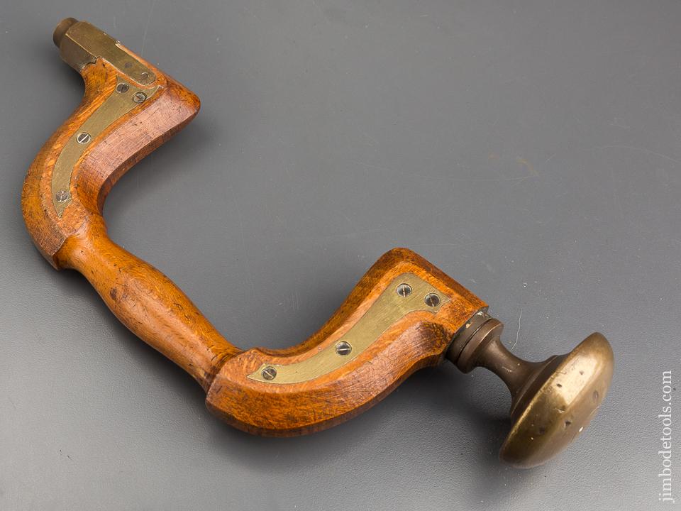 Fine Plated Brace with Brass Head - 833323