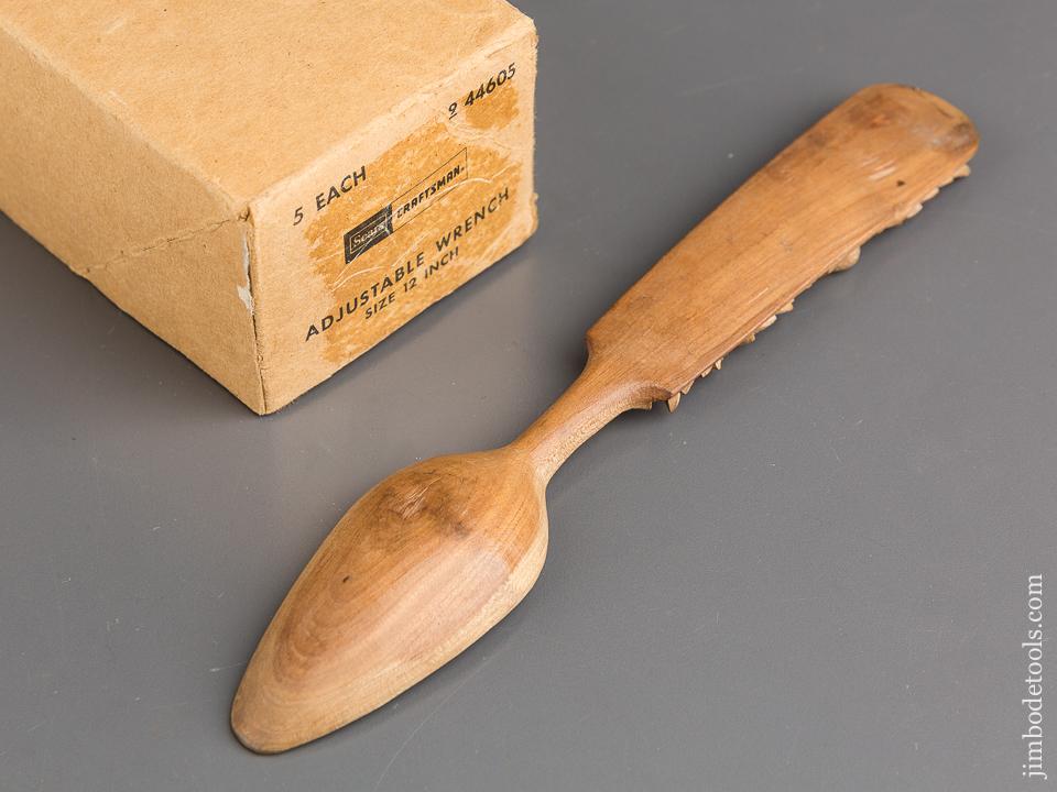Beautiful Ten inch Hand carved Wooden Spoon - 83443