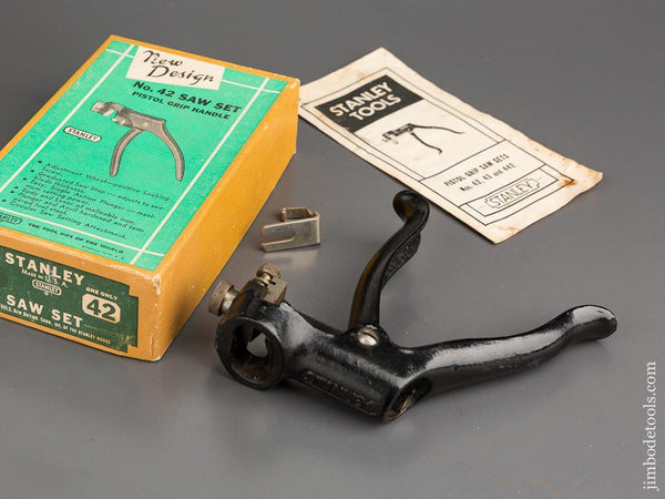 STANLEY No. 42X Saw Set in Original Box - 83507 – Jim Bode Tools