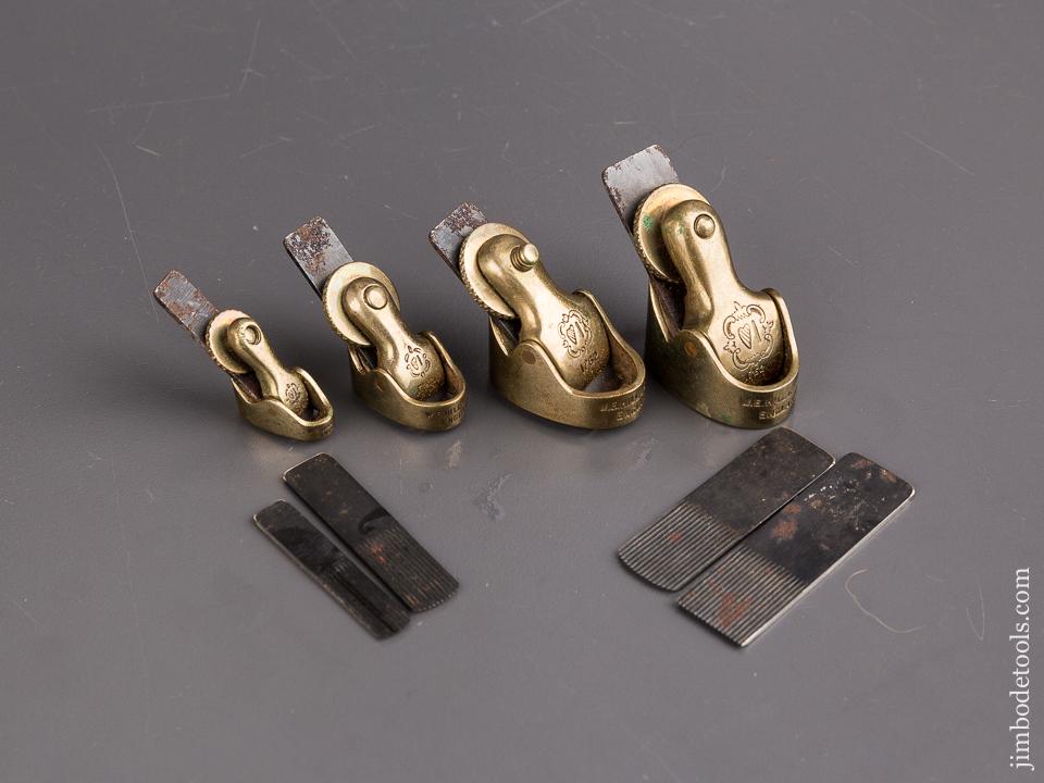 Graduated Set of Four Violin Maker's Planes by W.E. HILL & SONS 1762 - 83643U
