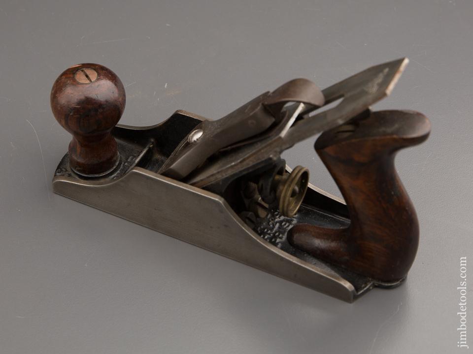 Extra Fine! STANLEY No. 602 BEDROCK Smooth Plane Type 6 circa 1912-18 - 83654