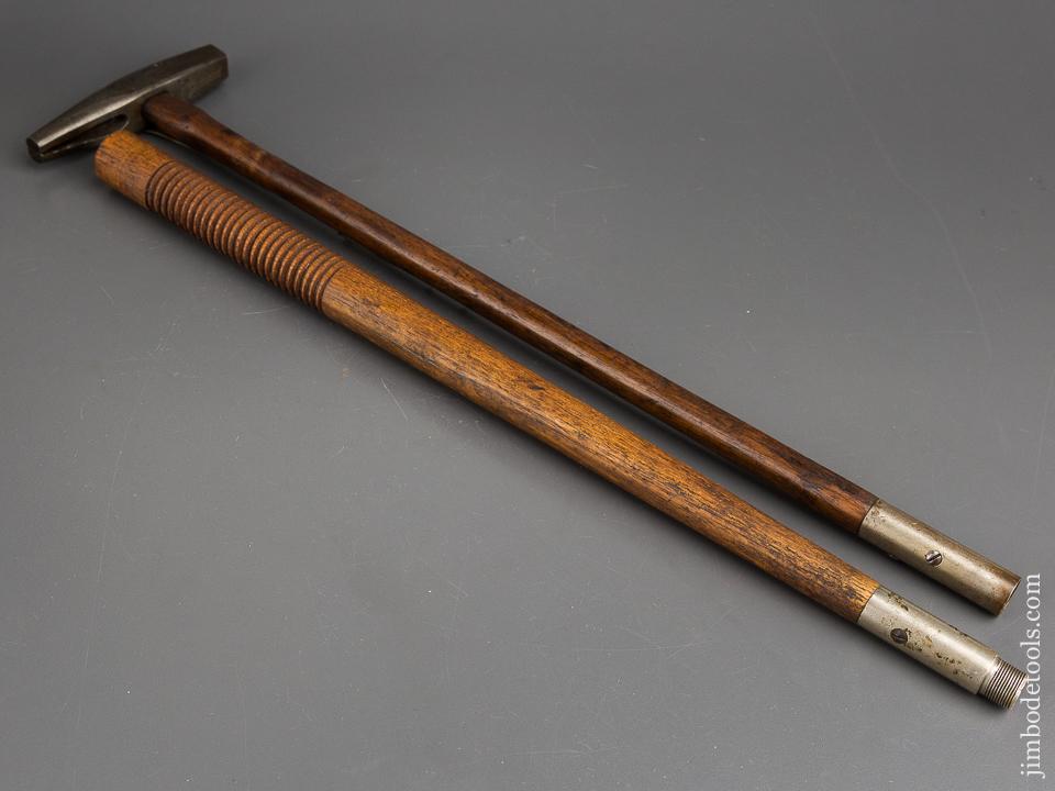 Signed 36 inch A. ROBERTSON Patent November 2, 1886 Bill Poster's Hammer - 83707