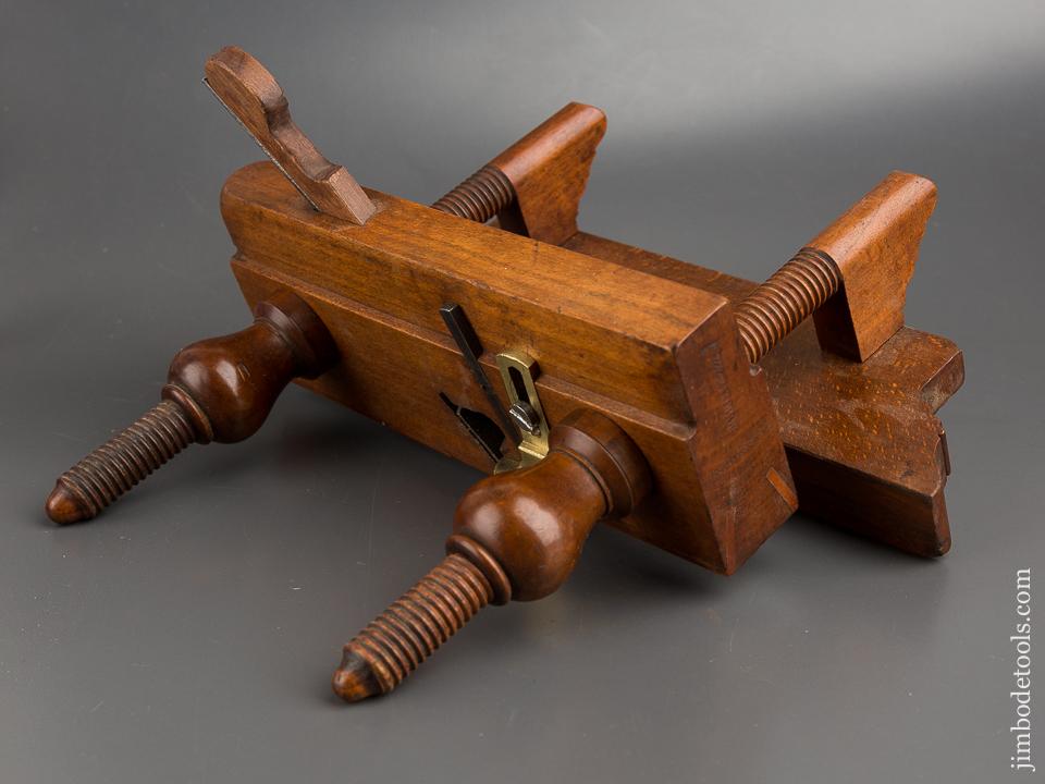 RARE Screw Arm Filletster Plane by REED UTICA circa 1843-55 FINE - 83780
