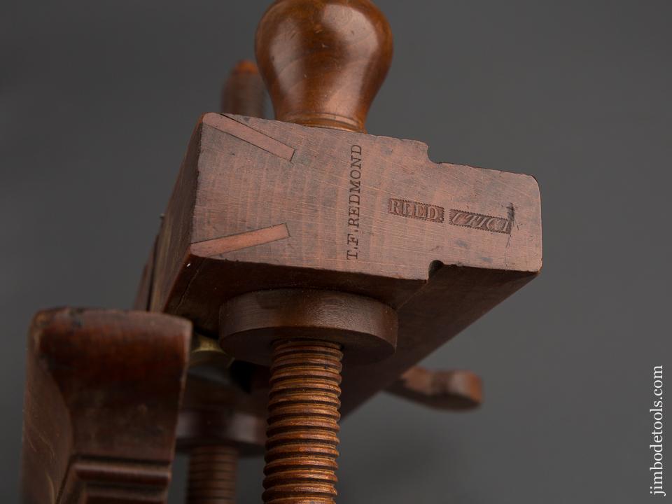 RARE Screw Arm Filletster Plane by REED UTICA circa 1843-55 FINE - 83780