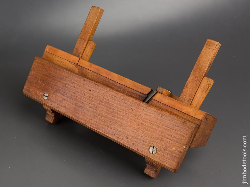 Great J. STEVENS BOSTON Handled Wedge Arm Moving Filletster Plane circa 1821-61 - 83827