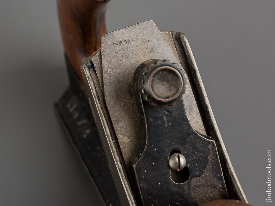 Extra Fine! STANLEY No. 72 1/2 Chamfer Plane with All Three Noses and Six Cutters - 83919