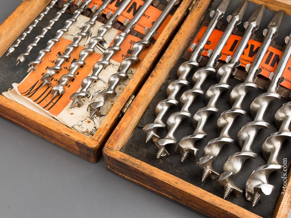 Complete Set of IRWIN Auger Bits in Original Box - 84196