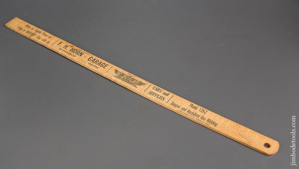 Early FORD Gasoline Gauge Rule NEW OLD STOCK - 84202