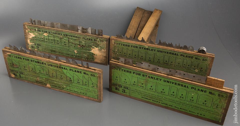 STANLEY No. 55 Type One Combination Plane 100% COMPLETE in Original Box with Lid - 84248