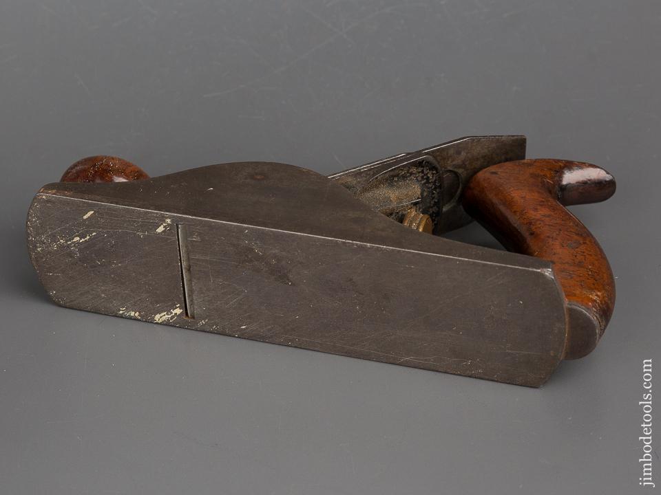 STANLEY No. 3 Smooth Plane Type 2 circa 1869-72 with A logo Iron & Cap Iron - 84370