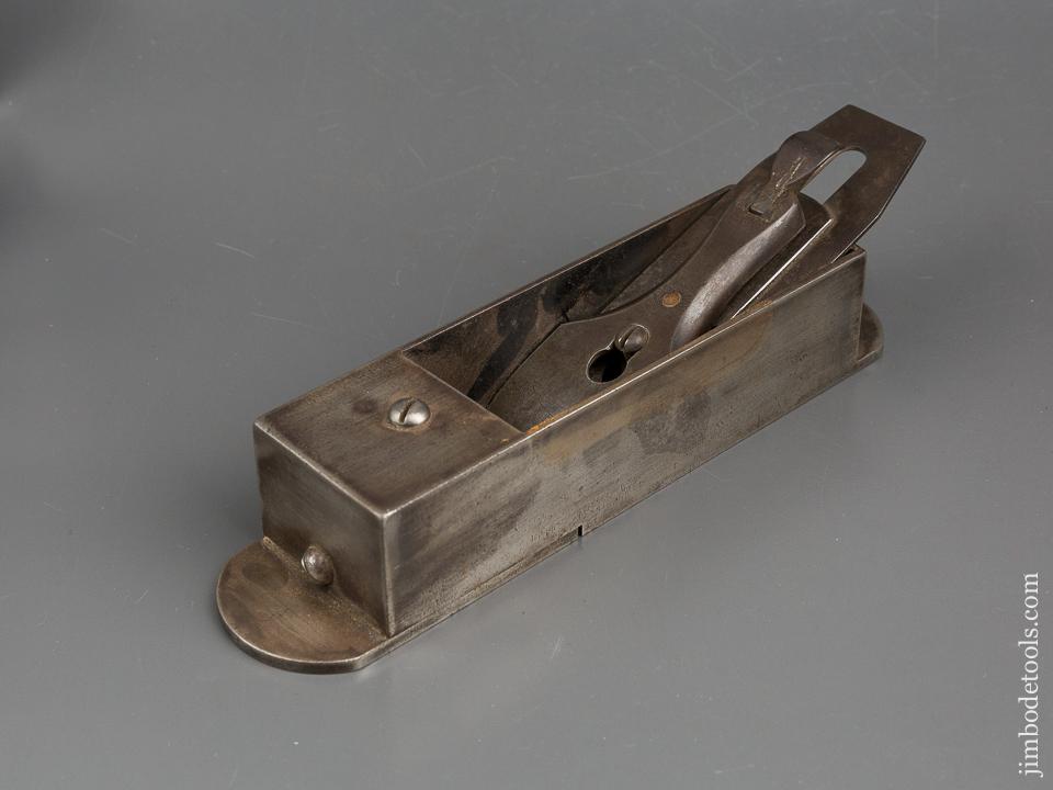Early STANLEY No. 9 Piano Maker's Plane Type Two circa 1869-1908 with Solid Nut, Solid Cap, and BAILEY PATENT Etch! - 84392