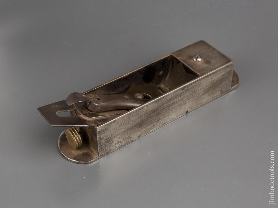 Early STANLEY No. 9 Piano Maker's Plane Type Two circa 1869-1908 with Solid Nut, Solid Cap, and BAILEY PATENT Etch! - 84392