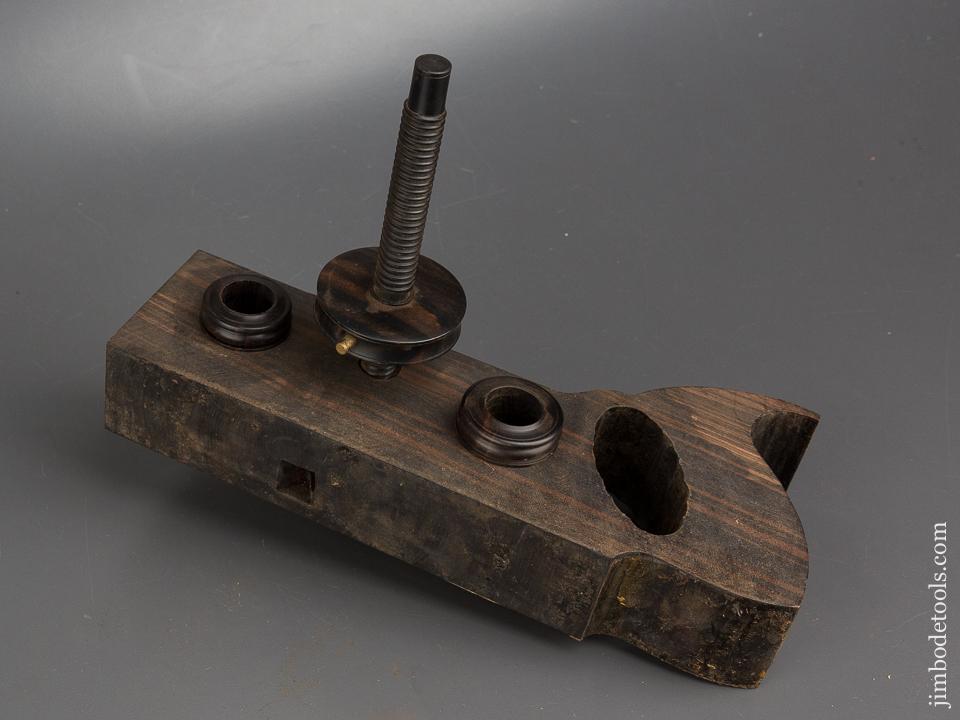 Modern Maker Nearly Complete! OHIO TOOL CO Ebony Center Wheel Plow Plane Kit - 84429