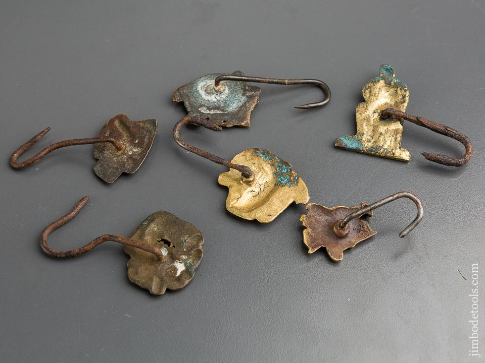 Collection of Six Awesome Apron Hooks - 84483R