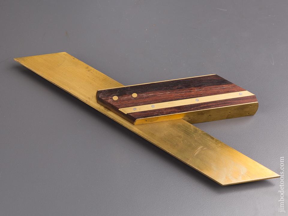 Rare! Rosewood BRIDGE CITY TOOL WORKS MS-2 Miter Square - 84606