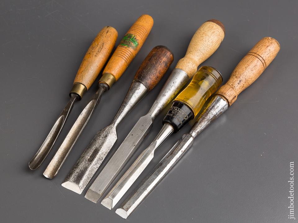 Job Lot of Six Good Chisels - 84657