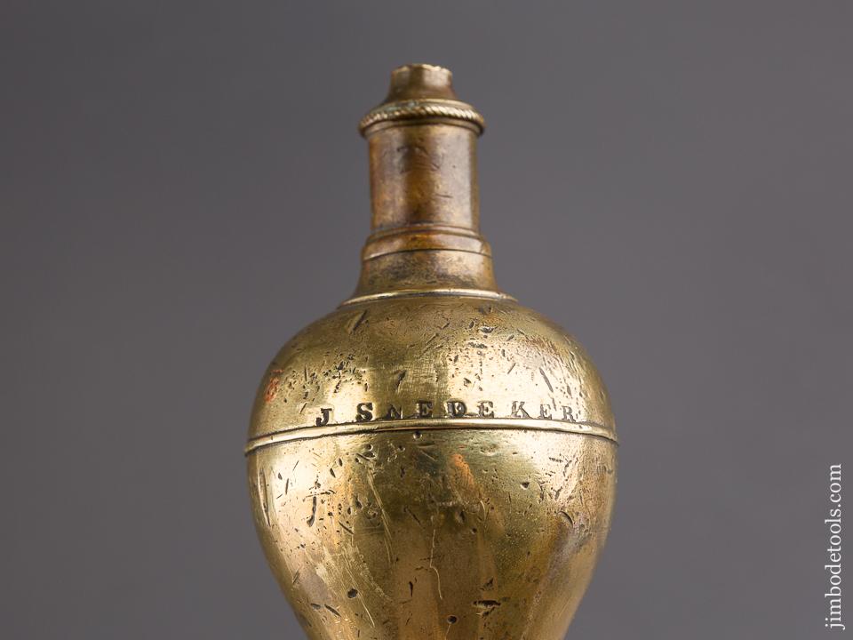 Gorgeous! Early Three pound Plumb Bob Possibly 18th Century - 85050