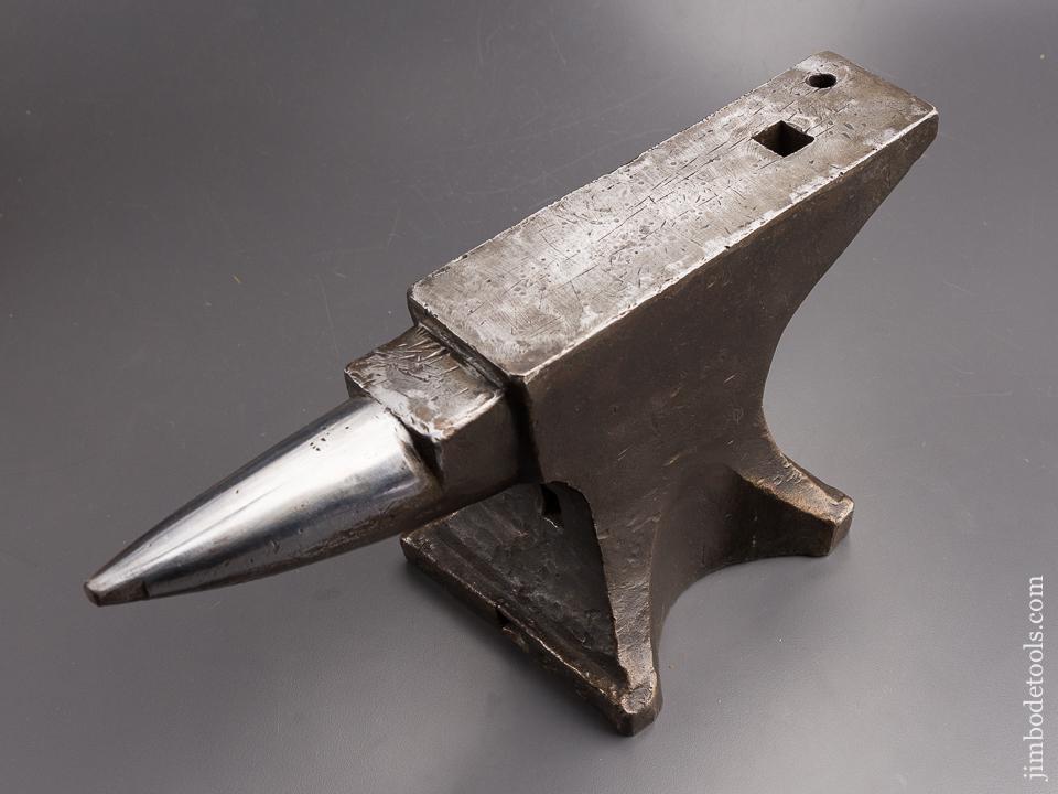 RARE! 26 pound PETER WRIGHT  Solid Wrought Steel Anvil - 85142U