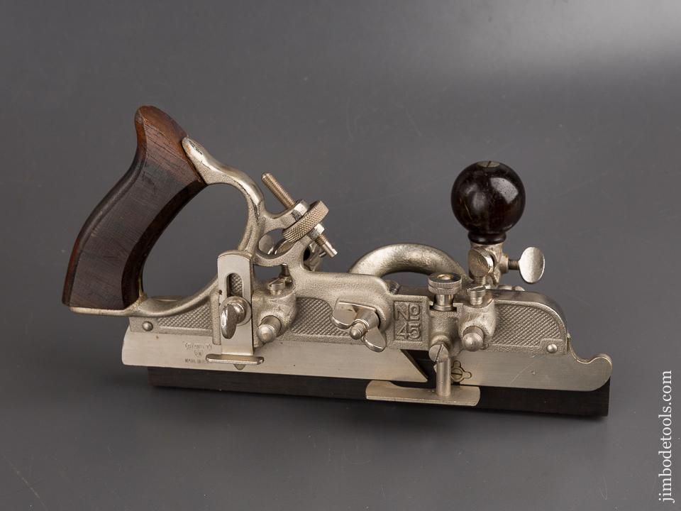 Extra Fine! STANLEY NO. 45 Combination Plane 100% COMPLETE in EXTRA FINE Original Box SWEETHEART - 85213