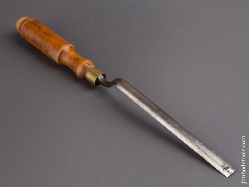 1/2 x 12 1/2 inch D.R. BARTON Crank Neck Paring Gouge - 85239