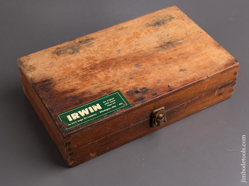 Complete Set of IRWIN Auger Bits in Original Box - 85282