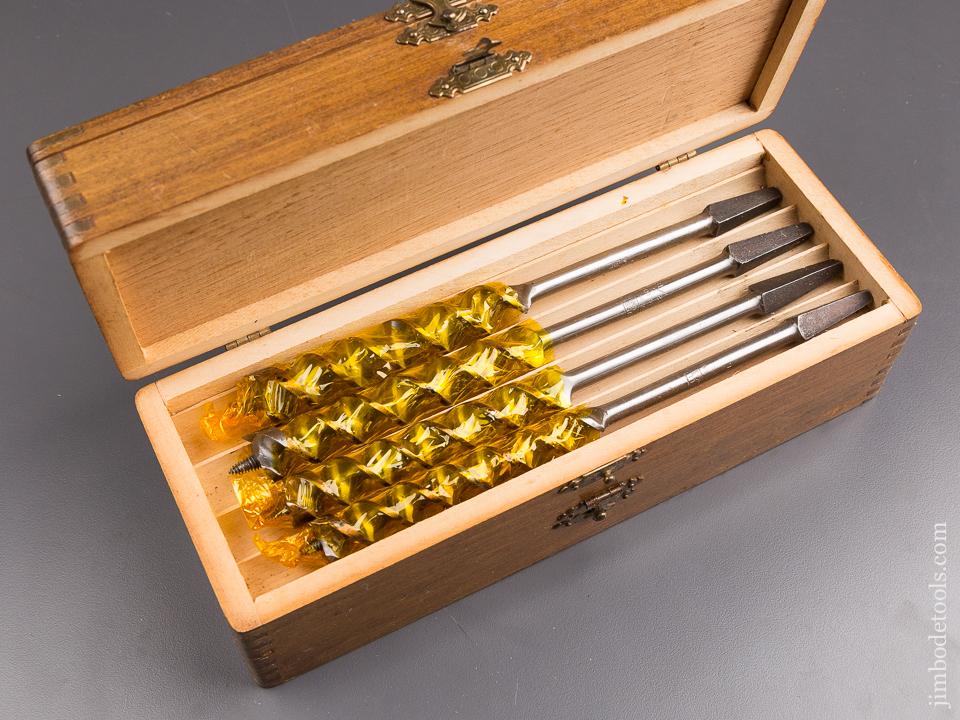 EXTRA EXTRA FINE! Complete Set of 13 RUSSELL JENNINGS Auger Bits in Original 3 Tiered Box - 85587