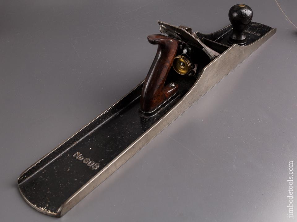 Extra Fine! STANLEY No. 608C BEDROCK Jointer Plane Type 6A circa 1923 SWEETHEART - 85788