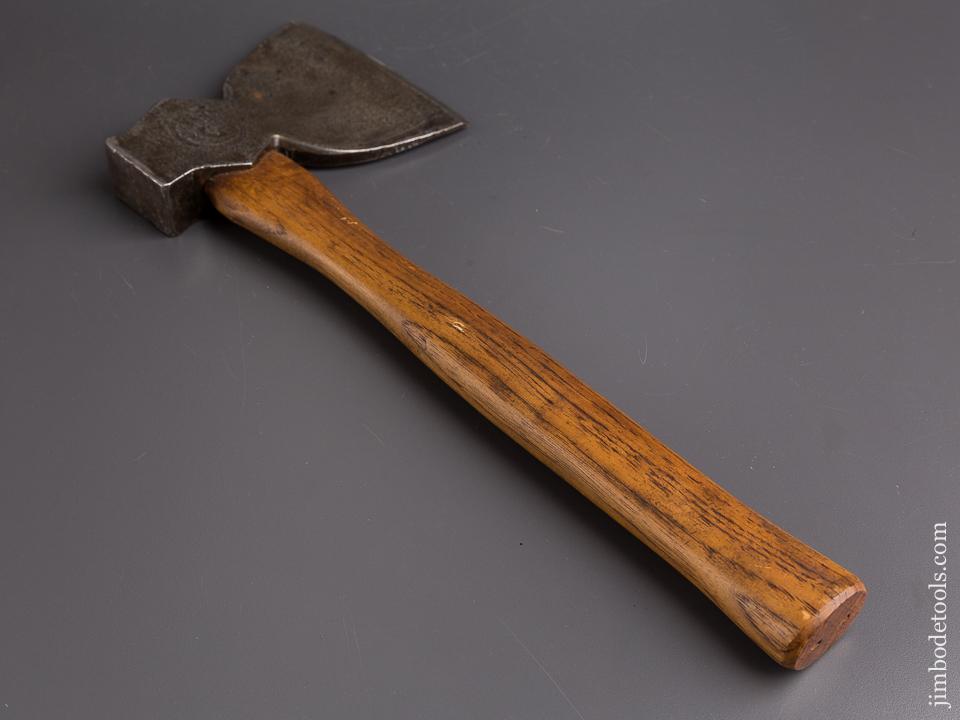Awesome Embossed EVANSVILLE Single Bevel Side Axe - 85823