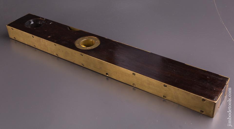 Beautiful 24 inch HELB THE AMERICAN COMBINED LEVEL AND GRADE FINDER - 86023