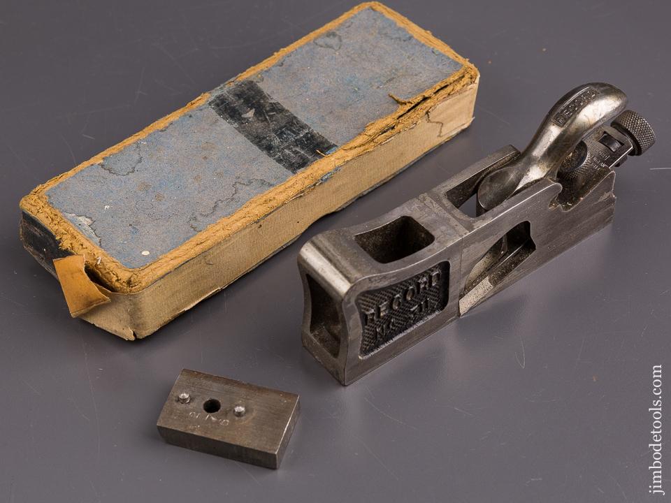 RECORD No. 311 Combination Bull Nose Plane in Original Box - 86229