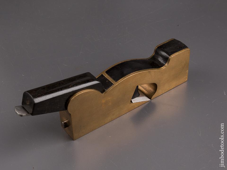 Great Ebony & Gunmetal Infill Shoulder Plane - 86302